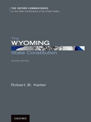 cover image of The Wyoming State Constitution